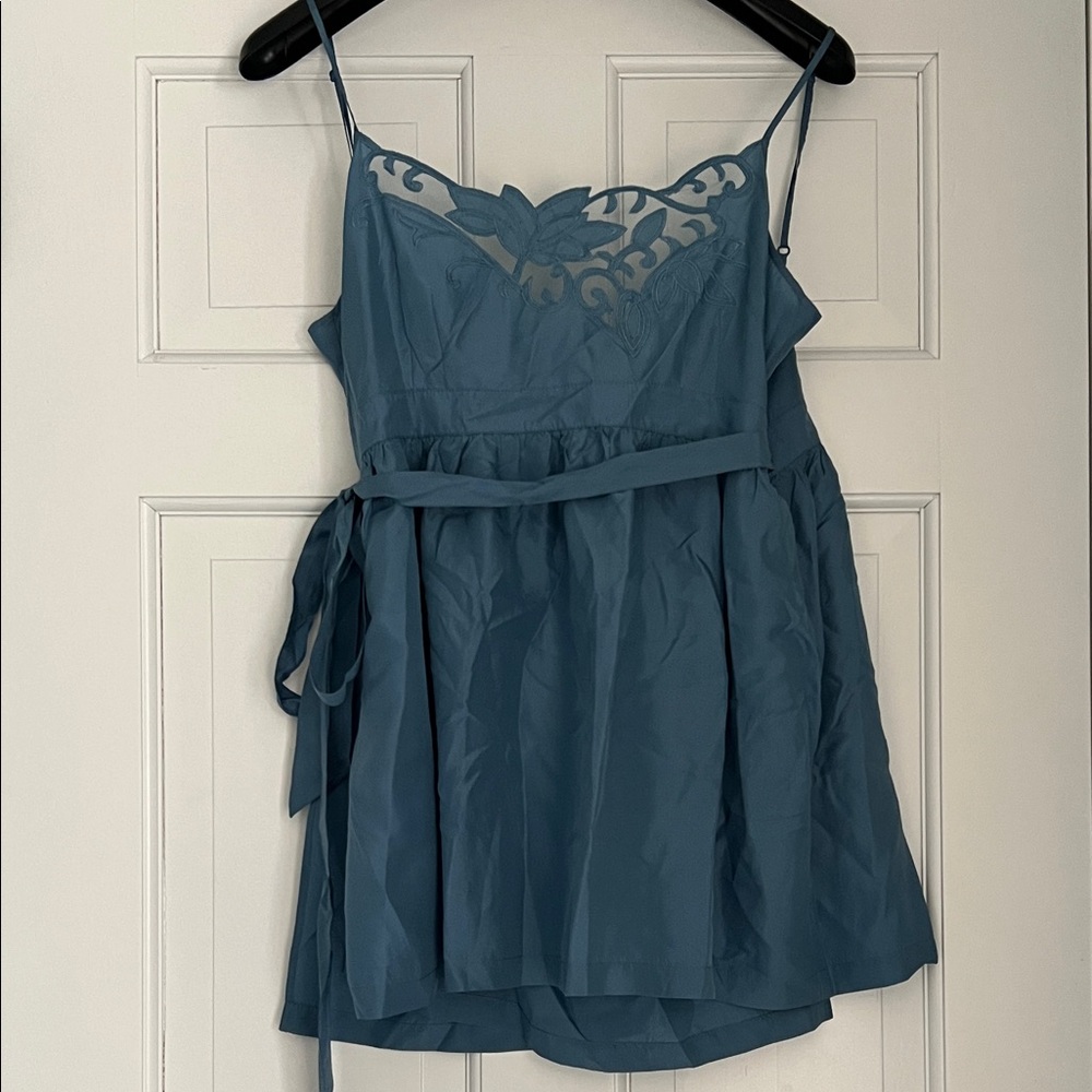 Women’s Anthropologie lil Silk Wrap Top
